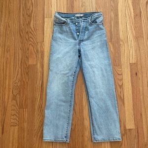 LEVI RIBCAGE STRAIGHT JEANS